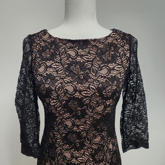 JS Collections Black Lace Dress - Picture 6 of 12